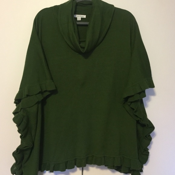 Studio Works Sweaters - Studio works poncho sweater